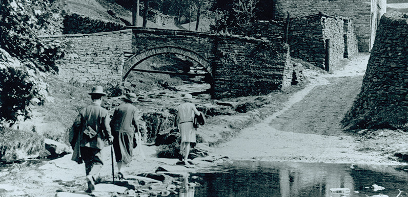 Goyt’s Bridge before the flood